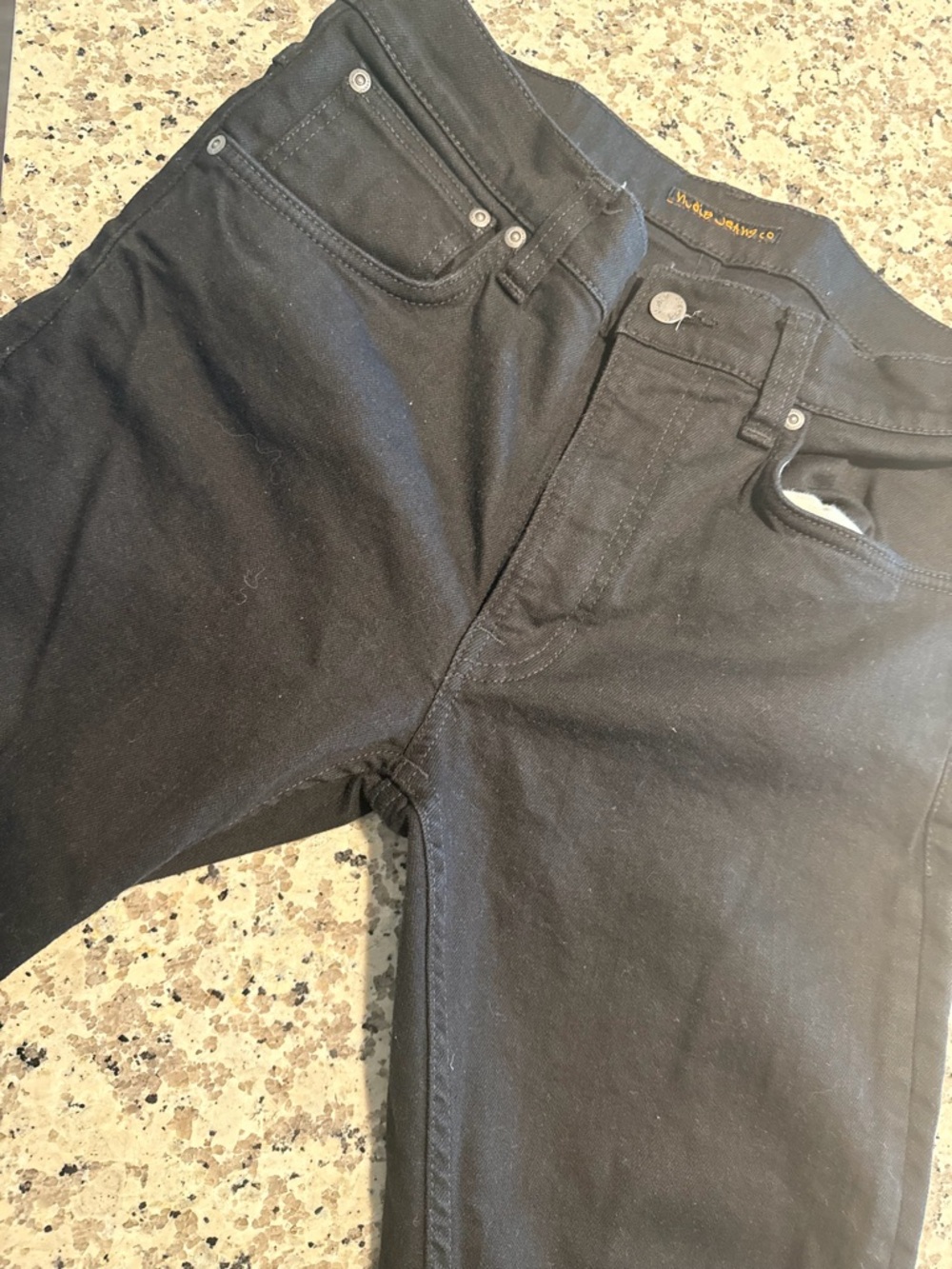 Nudie Jeans Slim Black Men's Denim